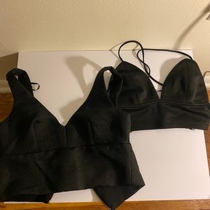 2 Bralettes - Zara & forever 21